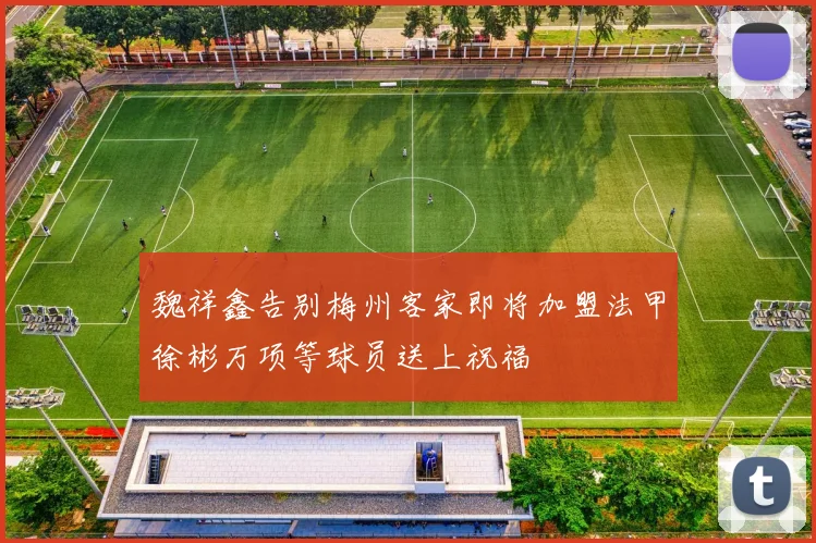 魏祥鑫告别梅州客家即将加盟法甲徐彬万项等球员送上祝福