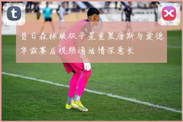 昔日森林狼双子星重聚唐斯与爱德华兹赛后视频通话情深意长